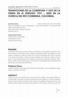 Research paper thumbnail of Transiciones de la cobertura y uso de la tierra en el periodo 1991-2005 en la cuenca del río Combeima, Colombia