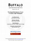 The Expanding Spaces of Law: A Timely Legal Geography [Introduction] Cover Page