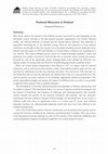 Research paper thumbnail of •	“National Museums in Finland”, Building National Museums in Europe 1750–2010. Eds. Aronsson, Peter ; Elgenius, Gabriella. European National Museums: Identity Politics, the Uses of the Past and the European Citizen, Bologna 28-30 April 2011. EuNaMus Report No. 1, 261-288, 2011. 