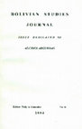 Research paper thumbnail of La construcción del pasado nacional en Alcides Arguedas. Convicciones sobre el papel de la escritura