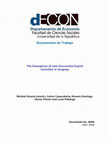 The Emergence of new Successful Export Activities in Uruguay: Software, forest products, caviar and animal vaccines Cover Page