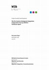 The Six Country Immigrant Integration Comparative Study (SCIICS) – Technical Report Cover Page