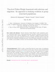 Research paper thumbnail of Two-level Fisher-Wright framework with selection and migration: An approach to studying evolution in group structured populations