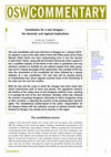 (co-author: Andrzej Sadecki) Constitution for a new Hungary – the domestic and regional implications. In: OSW Commentary, No 60, 2011. Cover Page