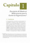 MODELO DE MODERNIZACION PARA LA GESTION DE ORGANIZACIONES: EL CONCEPTO Cover Page