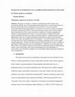 Research paper thumbnail of Payments for environmental services as neoliberal market-based forest conservation in Vietnam: Panacea or problem?