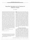 DEEP BRAIN STIMULATION II Deep Brain Stimulation for the Treatment of Parkinson's Disease Cover Page