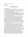 Research paper thumbnail of Bulgaristan'daki Türkler 2