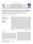 Surface modification of macroporous poly(glycidyl methacrylate- co-ethylene glycol dimethacrylate) resins for improved Candida antarctica lipase B immobilization Cover Page