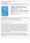 Language, Culture and Curriculum Talking to learn in Timorese classrooms Cover Page