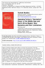 Research paper thumbnail of Emel Parlar Dal, "Assessing Turkey’s ‘Normative’ Power in the MENA region: New Dynamics and Their Limitations", Turkish Studies, Volume 14, N.4, December 2013 