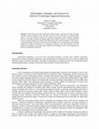 Research paper thumbnail of Philosophies, Strategies, and Practices for Effective Technology-Based Instructionn