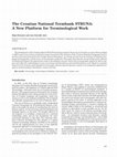 Research paper thumbnail of Bratanić, Maja; Ostroški Anić, Ana: The Croatian National Termbank Struna: A New Platform for Terminological Work