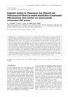 Research paper thumbnail of Diagnostic markers for P ficus and P. citri by RAPD-PCR and specie specific DNA primers