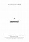 EK Ulusal ve Uluslararası Dergilerde Türkiye Araştırmaları Ocak 2008-Temmuz 2008 / Appendix: Turkish Studies in National and International Journals January 2008-July 2008 Cover Page