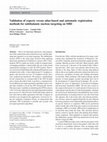 Research paper thumbnail of Validation of Experts versus Atlas-based and Automatic Registration Methods for Subthalamic Nucleus Targeting on MRI