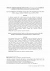 Research paper thumbnail of Perfil de aminoácidos del músculo de Macrobrachium tenellum y cómputo químico de proteínas usadas en su alimentación