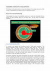 Research paper thumbnail of Sustainability with editorial comments from Economic Review and modified July 012012