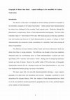 Research paper thumbnail of Geography is thicker than Blood Journal Article