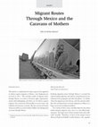 Research paper thumbnail of Migrant Routes Through Mexico and the Caravans of Mothers