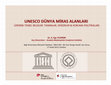 UNESCO Dünya Miras Alanları Üzerine Temel Bilgiler (sunum) Cover Page