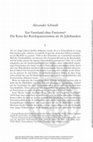 Research paper thumbnail of ‘Ein Vaterland ohne Patrioten? Die Debatten über deutsche Vaterlandsliebe in der Frühen Neuzeit’, in Georg Schmidt, ed., Die deutsche Nation im frühneuzeitlichen Europa. Politische Ordnung und kulturelle Identität? (Munich: Oldenbourg, 2010), 35-63.