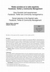 Redes sociales en la radio española. Facebook, Twitter y Community Management // Sare Sozialak irrati espainiarrean. Facebook, Twitter eta Community managament-a // Social networks in the Spanish radio. Facebook, Twitter & Community Management Cover Page