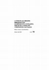 Comas, M. (Coord.) L’atenció als menors immigrants no acompanyats a Catalunya. Anàlisi de la realitat i propostes d’actuació. Barcelona, Fundació Jaume Bofill, 2001, nº 19.  Cover Page