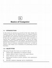 Research paper thumbnail of Basics of Computer