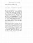 Research paper thumbnail of Ritual and Religion in the Marriages of Three Muscovite Princesses