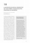 Research paper thumbnail of A Microsociological perspective on non-verbal communicative strategies in MMORPGs