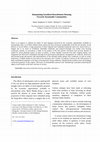 Research paper thumbnail of Humanizing Socialized Resettlement Housing in the Philippines: Towards Sustainable Communities