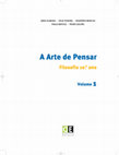 Research paper thumbnail of A arte de Pensar - 10º ano Volume 1