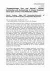 Research paper thumbnail of "Disappointingly thin and flaccid": Gender, Authorship and Authenticity in Shane Meadows' 'Once Upon a Time in the Midlands' (2002)