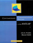 Contemporary Communication Systems Using Matlab Cover Page