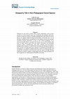 Gray, C.M. & Howard, C.D. (2014) Designerly Talk in Non-Pedogogical Spaces- Journal of Learning Design Cover Page