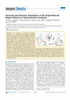 Research paper thumbnail of Structural and Electronic Dependence of the Single-Molecule- Magnet Behavior of Dysprosium(III) Complexes