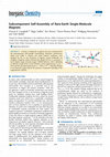 Research paper thumbnail of Subcomponent Self-Assembly of Rare-Earth Single-Molecule Magnets