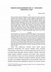 Research paper thumbnail of Manzum Sözlüklerimizden Sübha-i Sıbyân Şerhi "Hediyyetü'l-İhvân"