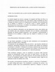 Research paper thumbnail of PROPUESTA DE FILOSOFIA DE LA EDUCACION TEOLOGICA