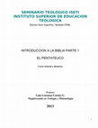 Research paper thumbnail of BIBLIA 1 EL PENTATEUCO