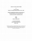 CROSS-CULTURAL ISSUES IN HRM PROJECT SUBMITTED IN PARTIAL FULFILLMENT OF THE REQUIREMENTS FOR THE DEGREE OF MASTER OF BUSINESS ADMINISTRATION In the Faculty of Business Administration Cover Page