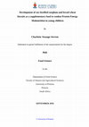 Development of soy fortified sorghum and bread wheat biscuits as a supplementary food to combat Protein Energy Malnutrition in young children Cover Page