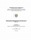 UNIVERSIDAD CATÓLICA ANDRÉS BELLO DISEÑO DE PLANES DE CARRERA BASADOS EN COMPETENCIAS PARA LOS DEPARTAMENTOS DE OPERACIONES Y VENTAS, Caso: GRUPO SAVAKE – FERRETOTAL Cover Page