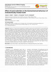 Effect of post materials on the biomechanical behaviour of endodontically treated tooth Cover Page