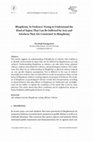 C. Baumgartner (2013):  Blasphemy As Violence: Trying to Understand the Kind of Injury That Can Be Inflicted by Acts and Artefacts That Are Construed As Blasphemy Cover Page