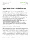 Research paper thumbnail of Ehret, U., Blöschl, G., et al. (2014) Advancing catchment hydrology to deal with predictions under change, Hydrol. Earth Syst. Sci., 18, 649-671, doi:10.5194/hess-18-649-2014.