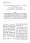 Research paper thumbnail of Szolgayova, E., G. Laaha, G. Blöschl and C. Bucher (2014) Factors influencing long range dependence in streamflow of European rivers. Hydrological Processes, 28, 1573­1586, doi: 10.1002/hyp.9694