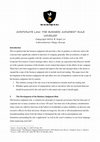 Research paper thumbnail of Corporate Law: The Business Judgment Rule Unveiled