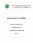 INMUNIDAD HUMORAL Cover Page